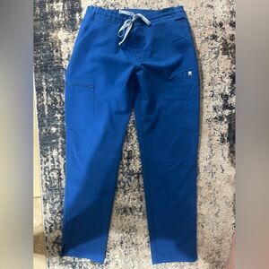 Fig scrub pants royal blue size small petite